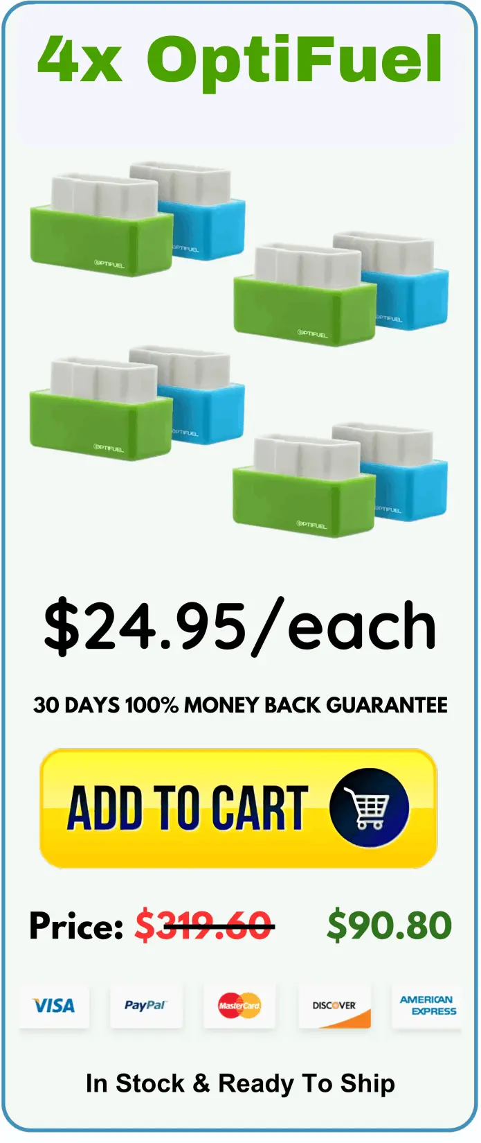 OptiFuel package offer price 